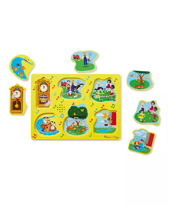 Melissa and Doug Nursery Rhymes 1 - Sound Puzzle - Mycitystee