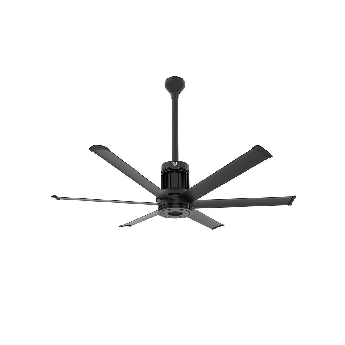 60-Inch i6 Ceiling Fan Universal Mount W/24-Inch Ext Tube Black by Big Ass Fans - Mycitystee