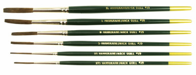 Size XXS - XL Hannukaine Quill Mixture of Squirrel  Taklon Brush Set - Mycitystee