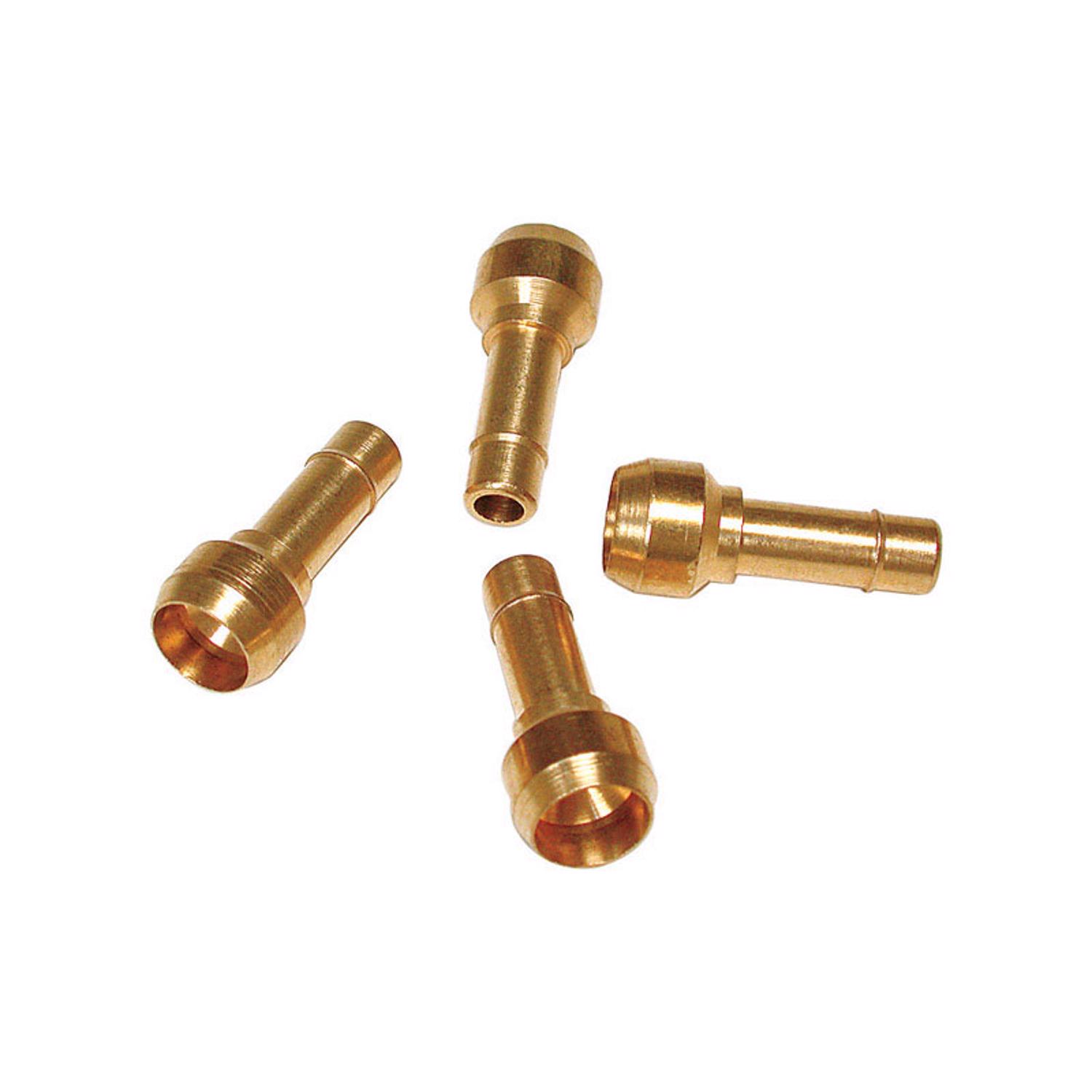 Dial 1/4 in. H Silver Brass Barbed Adapter - Mycitystee