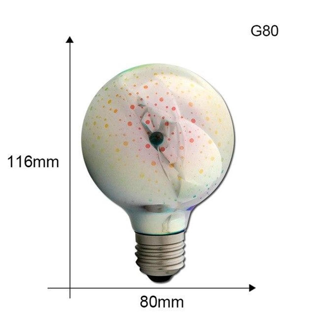 3D retro Vintage Night Light Led Bulb Lamp 220V G95 Lampara Ampoule lampada Star Holiday Decoration Lighting - Medium Shopping - The Best Deals on Str - Mycitystee