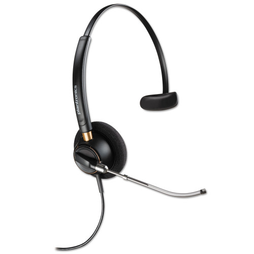 Poly EncorePro 510V Monaural Over The Head Headset， Black (HW510V) - Mycitystee