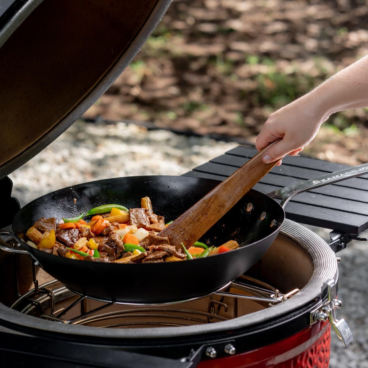 Kamado Joe Karbon Steel Wok - Mycitystee