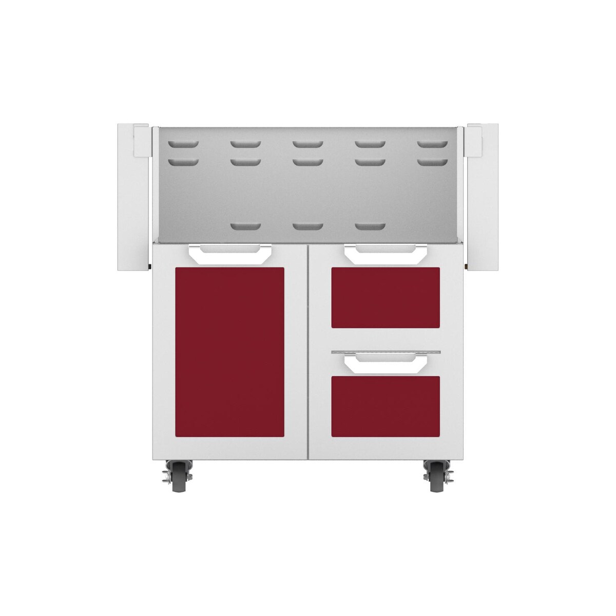 Hestan Double Drawer And Door Tower Cart For 30-Inch Gas Grill - Mycitystee