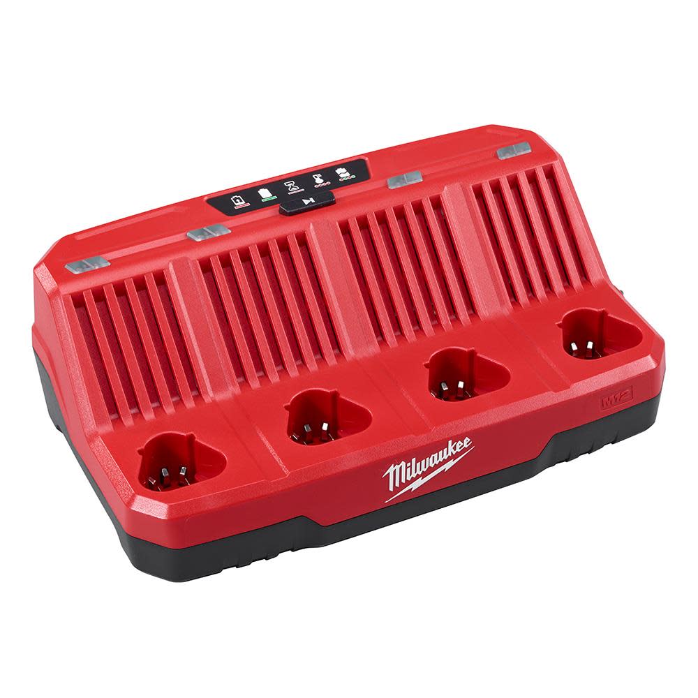 Milwaukee M12 4-Bay Sequential Charger 48-59-1204 from Milwaukee - Mycitystee