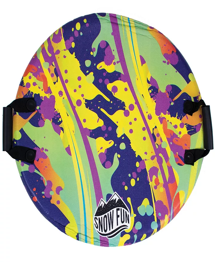 SNOWFUN Foam Disc Sled Splatter 24