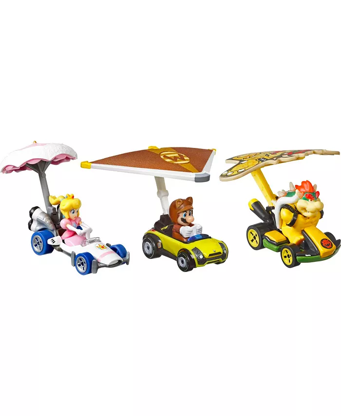 Hot Wheels Mariokart Gliders 3 Pack - Mycitystee