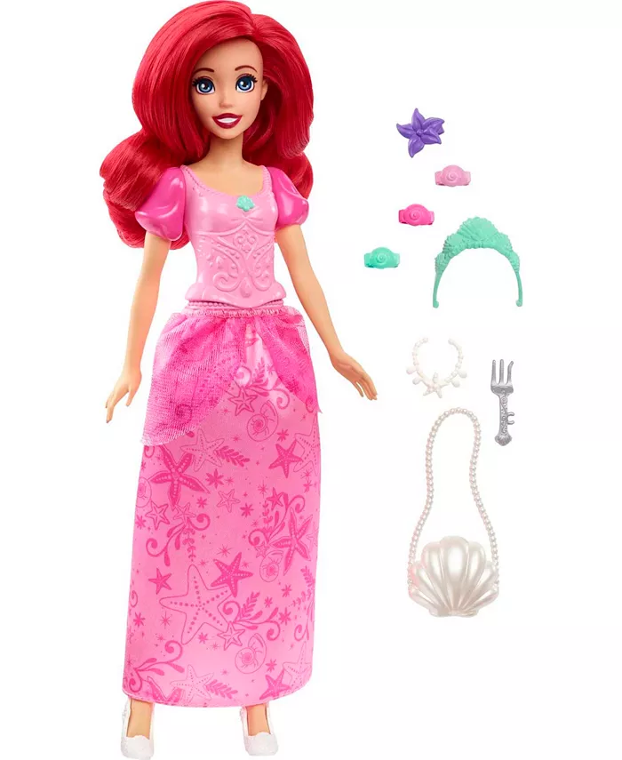Disney Princess The Little Mermaid Getting Ready Ariel Doll - Mycitystee