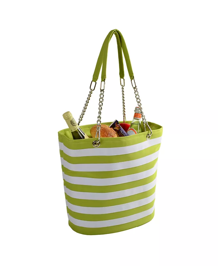 Picnic At Ascot Insulated Fashion Cooler Bag - 22 Can Leak Proof Tote - Mycitystee