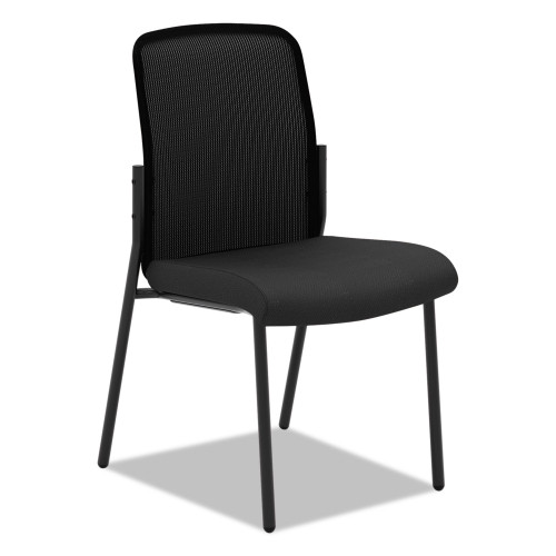 HON VL508 Mesh Back Multi-Purpose Chair， Black Seat/Black Back， Black Base (VL508ES10) - Mycitystee