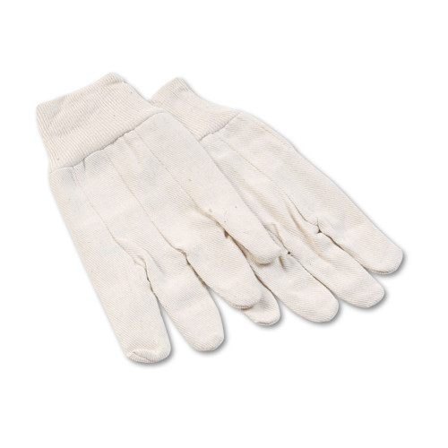 Boardwalk 8 oz Cotton Canvas Gloves， Large， 12 Pairs (7) - Mycitystee