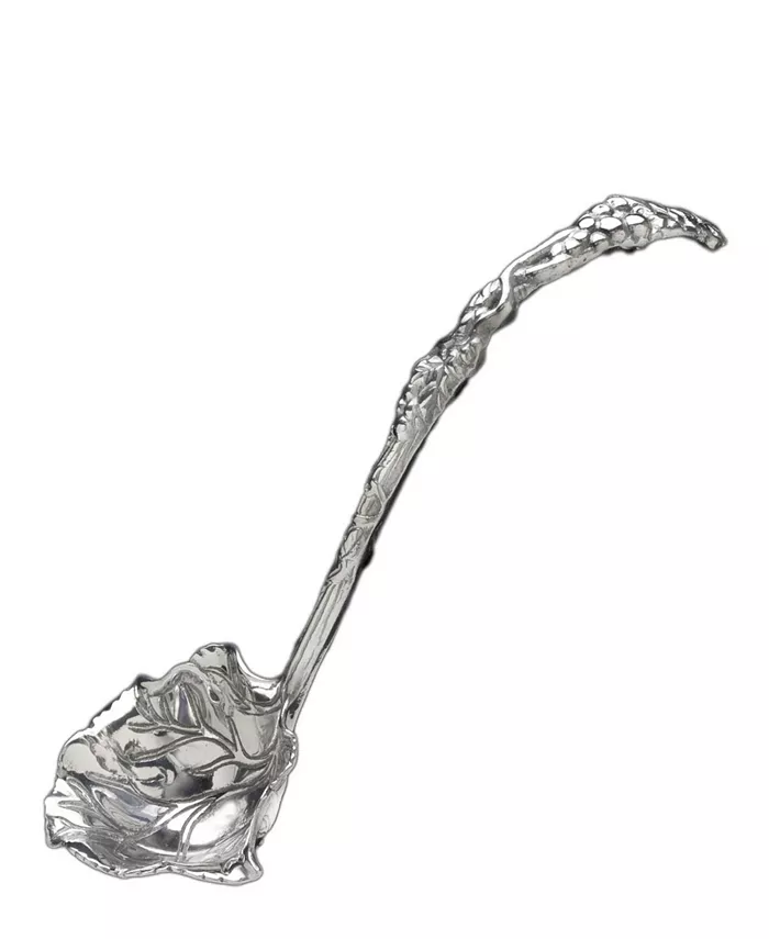 Arthur Court Designs Aluminum Long Grape Pattern Punch， Soup Ladle - Mycitystee