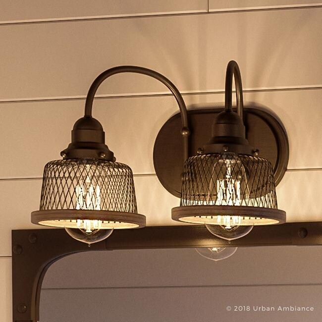 Luxury Vintage Bathroom Vanity Light， 8.375