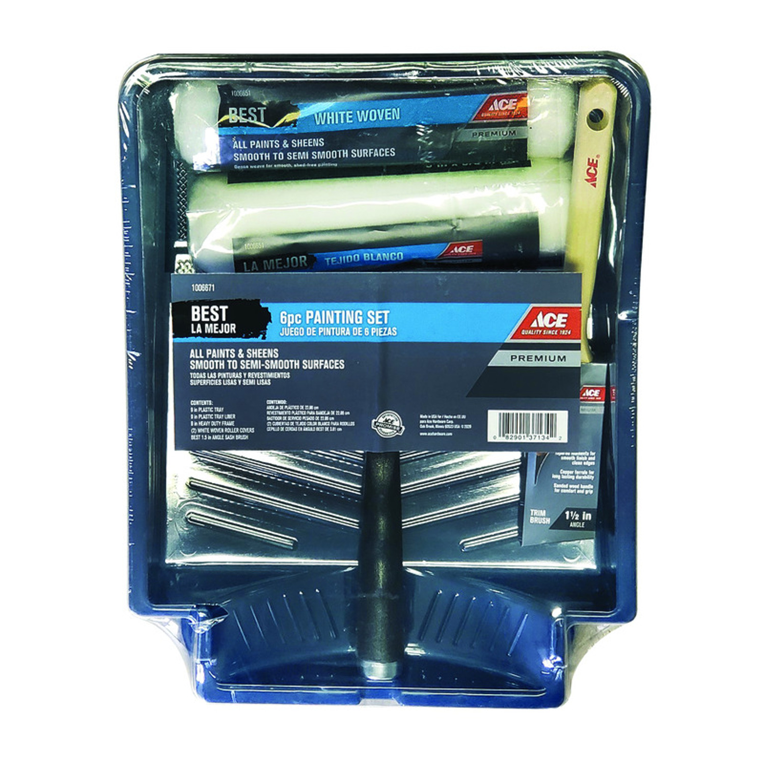 Ace Best Plastic 11 in. W X 15 in. L 2 qt Paint Tray Set - Mycitystee