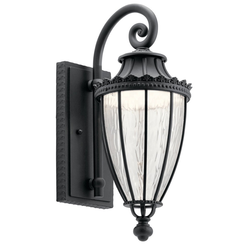 Kichler Lighting Wakefield Collection 1-light Textured Black LED Outdoor Wall Lantern Shopping - The Best Deals on Outdoor Wall Lanterns | 20916330 - Mycitystee
