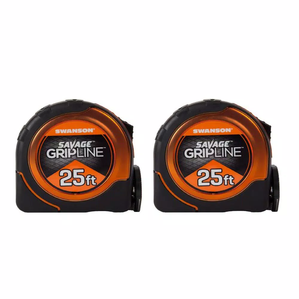 Swanson Gripline and 25 ft. Proscribe Combo Tape Measures (2-Pack) and#8211; XDC Depot - Mycitystee