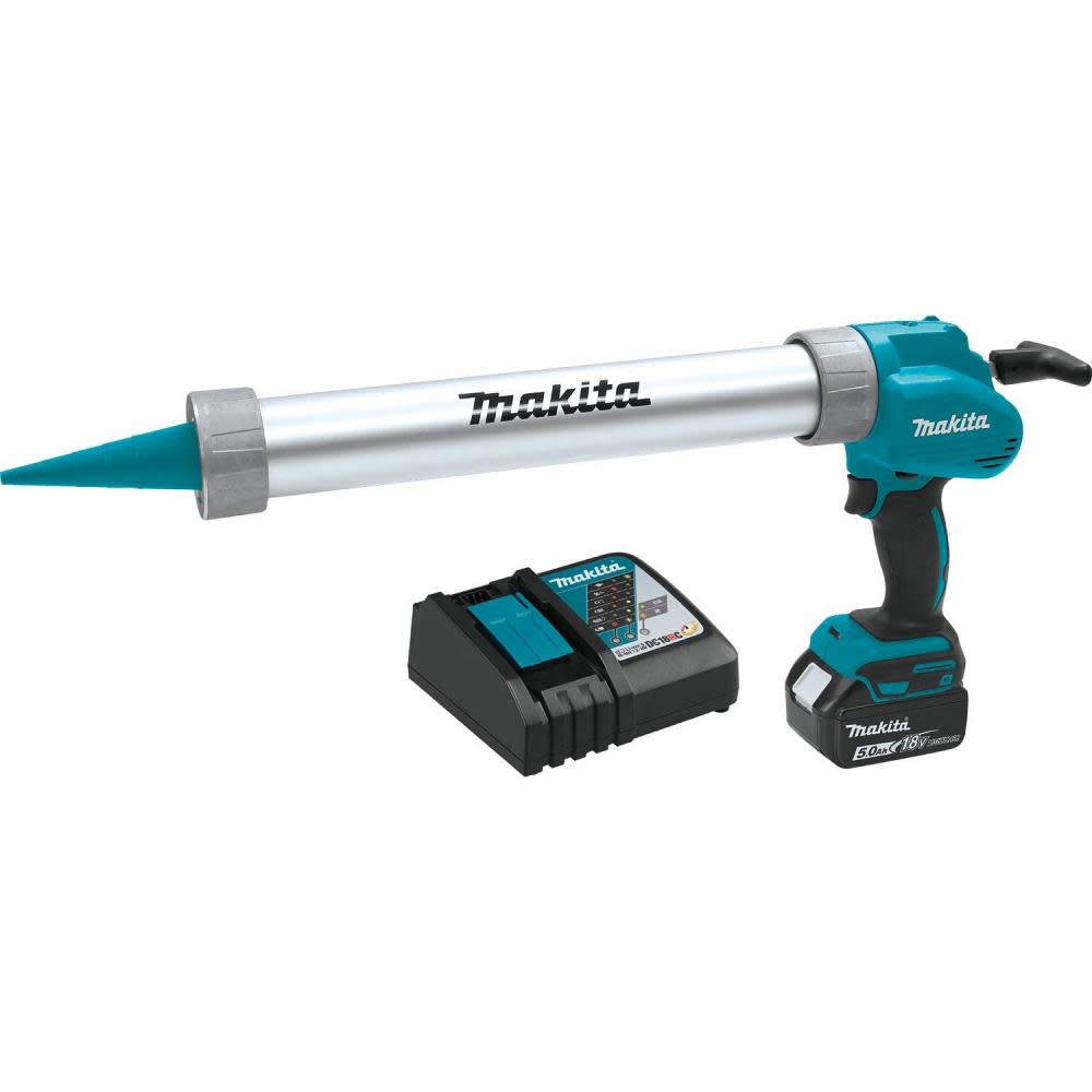 Makita 18V LXT 20 oz Barrel Style Caulk and Adhesive Gun Kit XGC01T1B from Makita - Mycitystee
