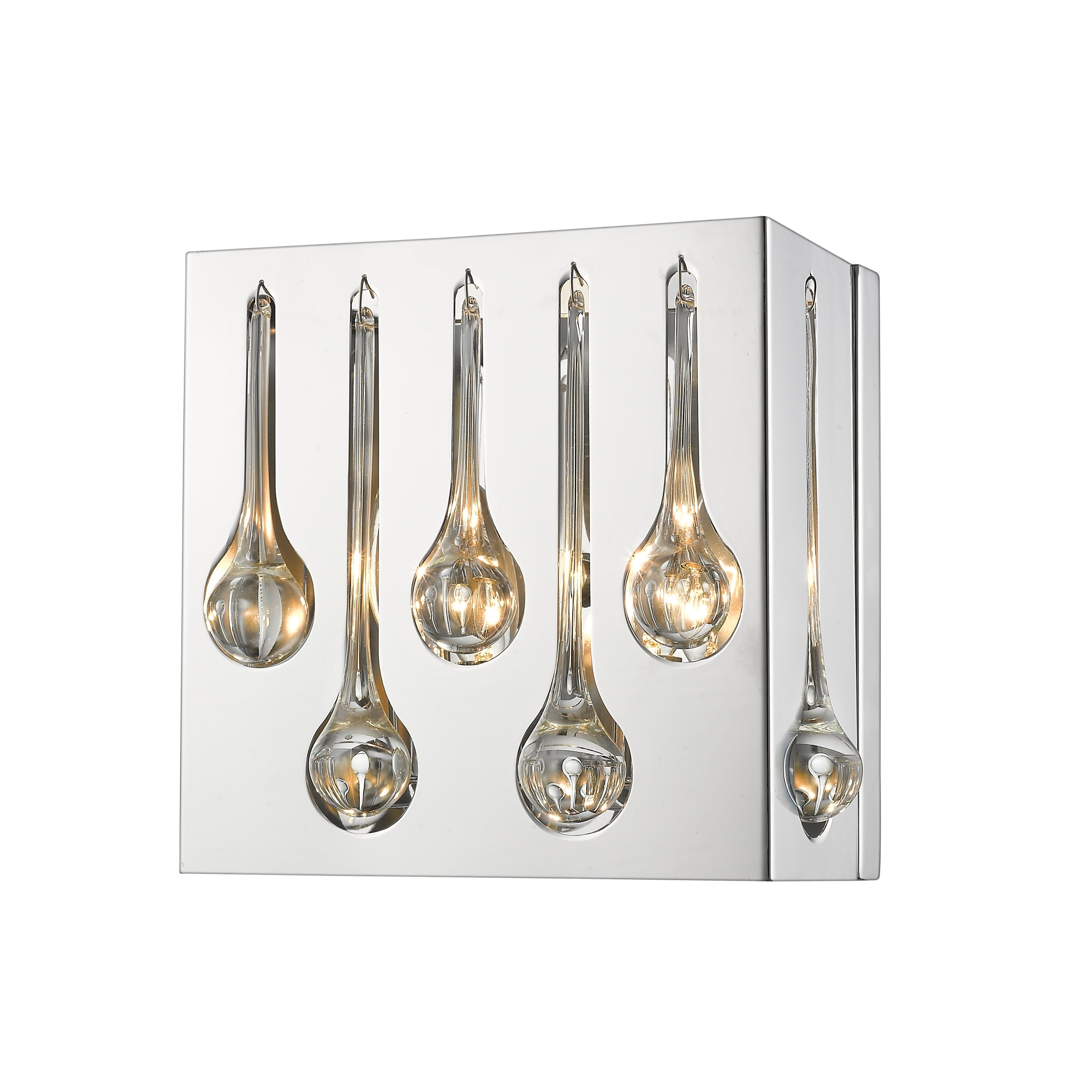 Avery Home Lighting Oberon Chrome 2-light Wall Sconce - Mycitystee