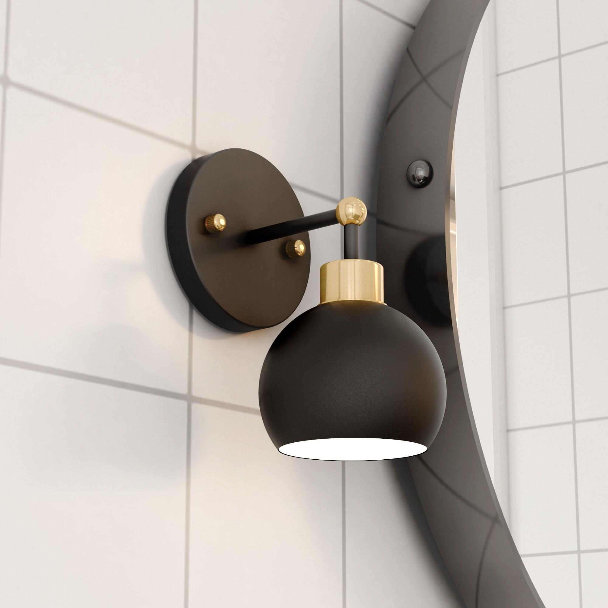 Glow's Avenue 1-Light Dimmable Bathroom Vanity Sconce - Mycitystee