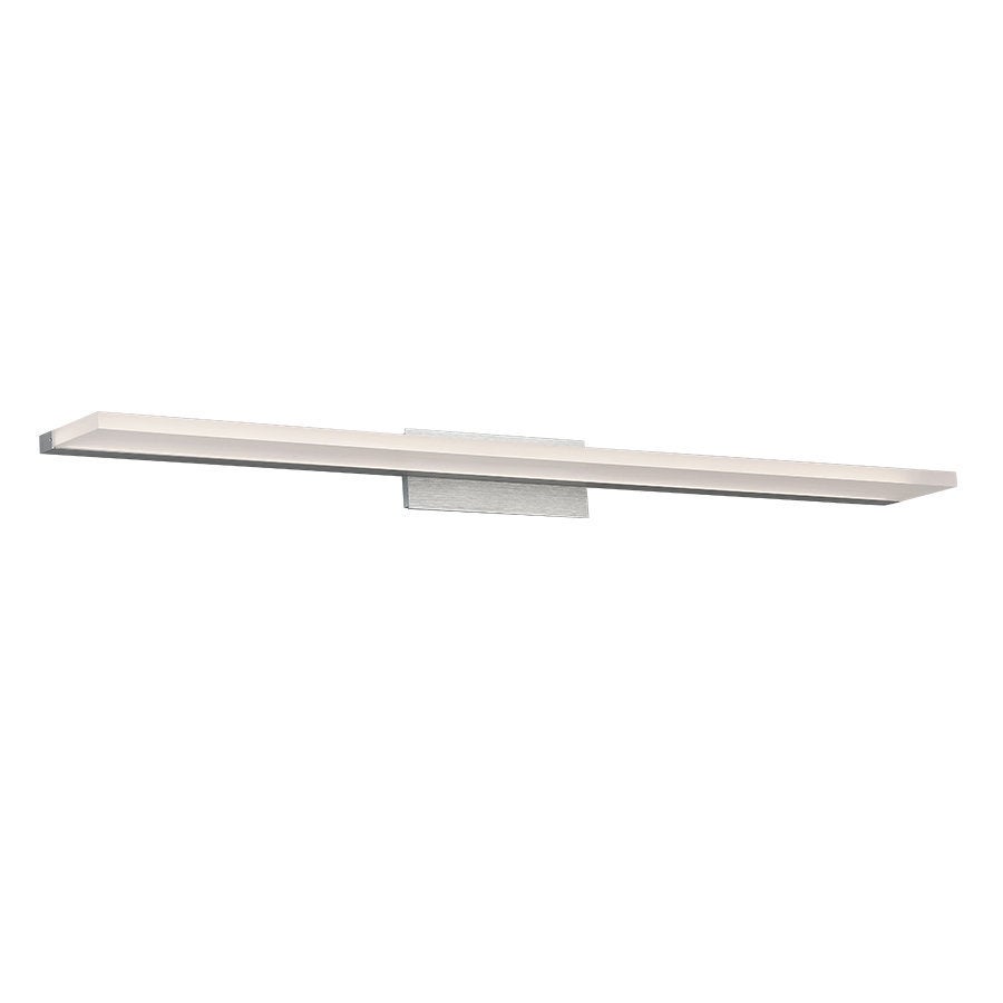 Level Silver Aluminum LED Bath Vanity and Wall Light - Mycitystee