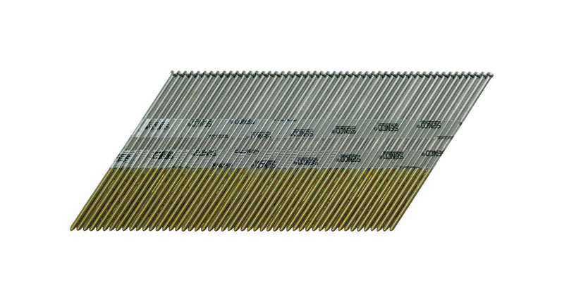 Senco 2-1/2 in. 15 Ga. Angled Strip Bright Finish Nails 34 deg 700 pk - Mycitystee