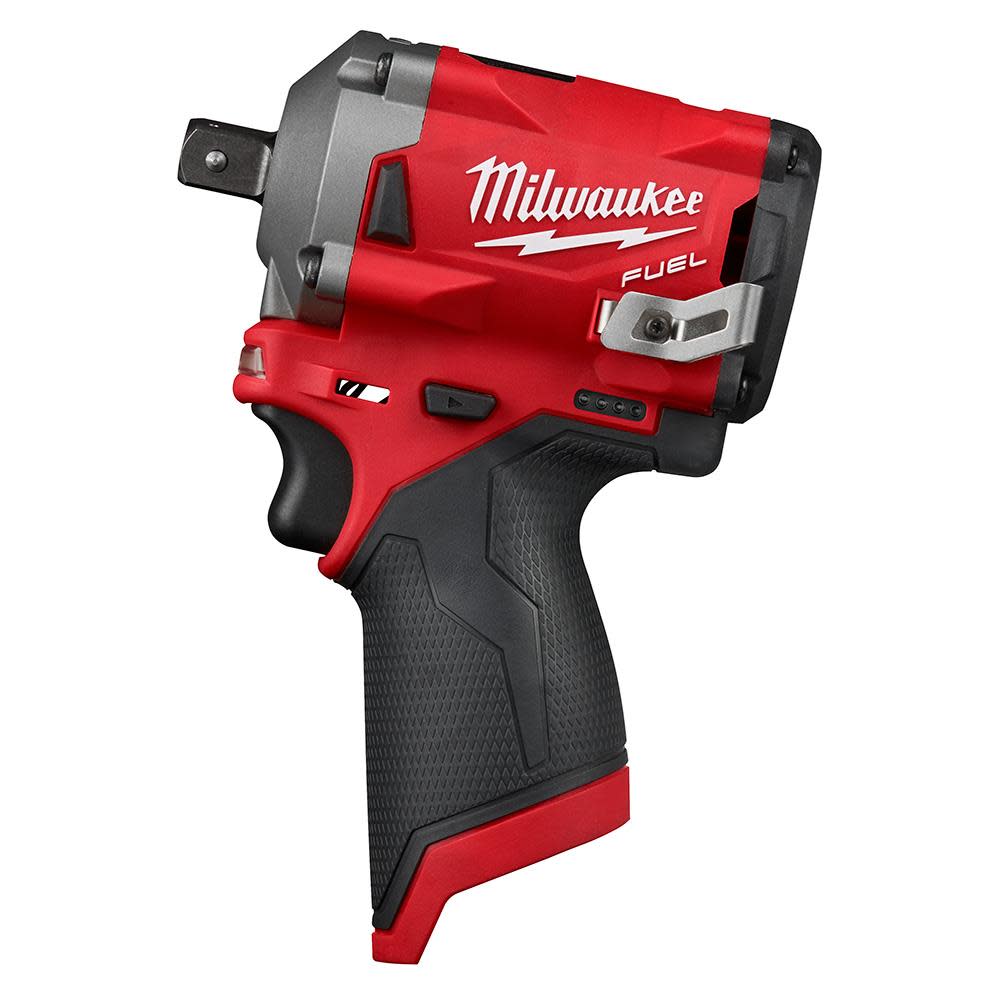 Milwaukee M12 FUEL Stubby 1/2 in. Pin Impact Wrench 2555P-20 from Milwaukee - Mycitystee