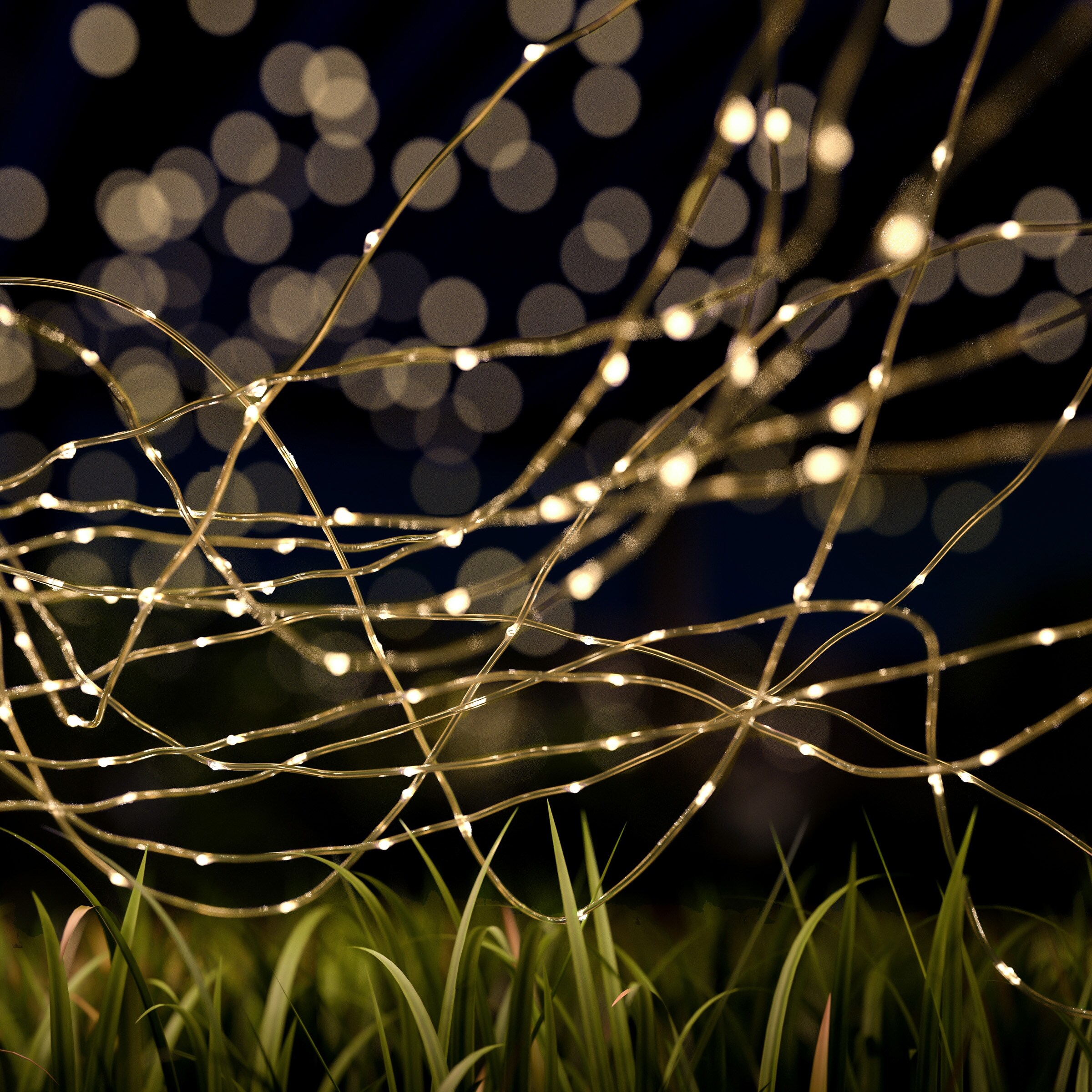 Pure Garden Starry Solar String Lights Warm White Fairy LED Lights Shopping - The Best Deals on String Lights | 29528218 - Mycitystee