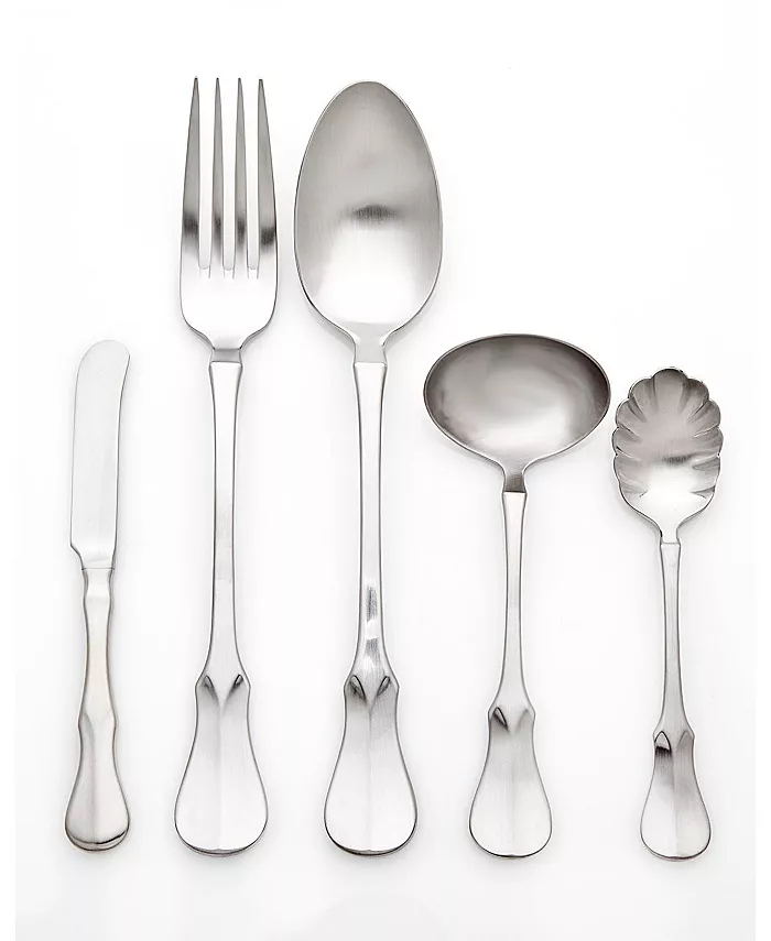 Ricci Argentieri Ricci 18 10 Violino Satin 5 Piece Hostess Set - Mycitystee