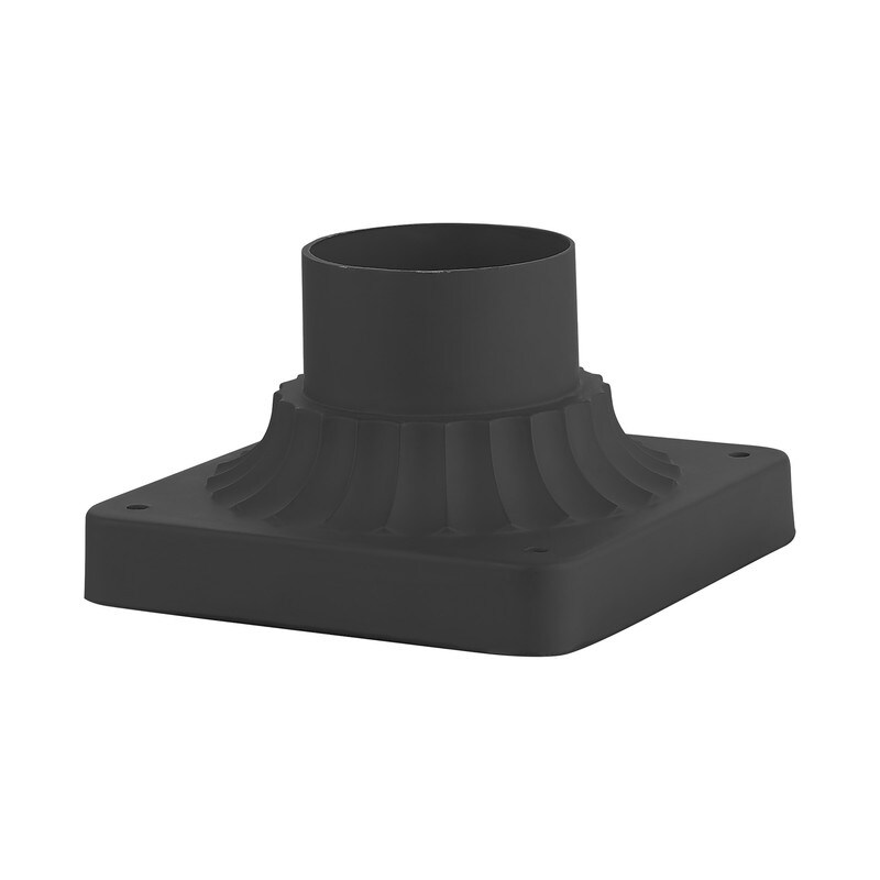 Textured White Pier Mount Adapter - White Pier - Mycitystee