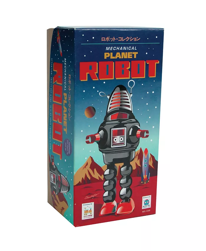 Schylling Chrome Planet Robot - Mycitystee