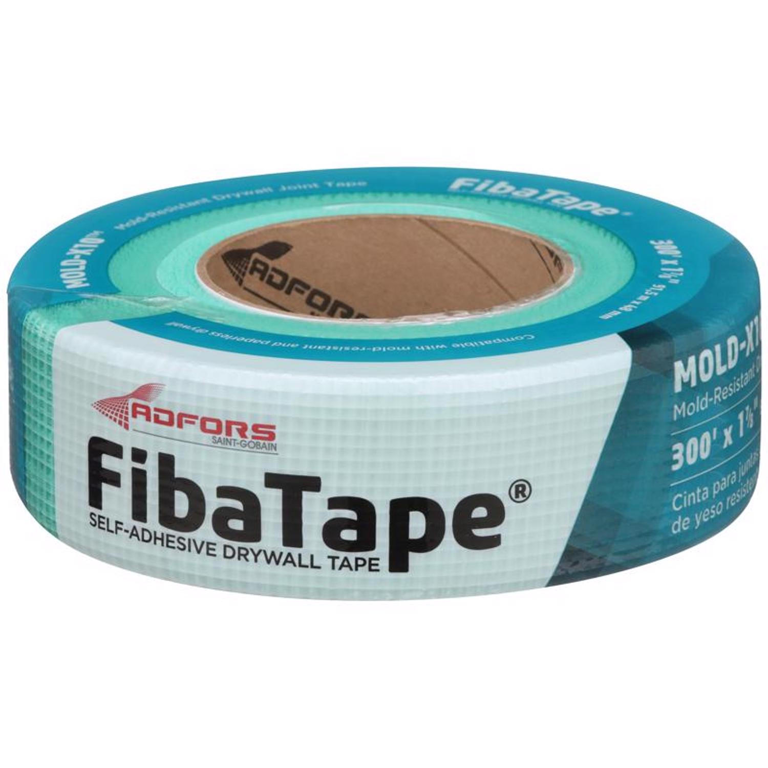 Saint-Gobain ADFORS FibaTape Mold-X10 300 ft. L X 1-7/8 in. W Fiberglass Mesh Green Self Adhesive Dr - Mycitystee