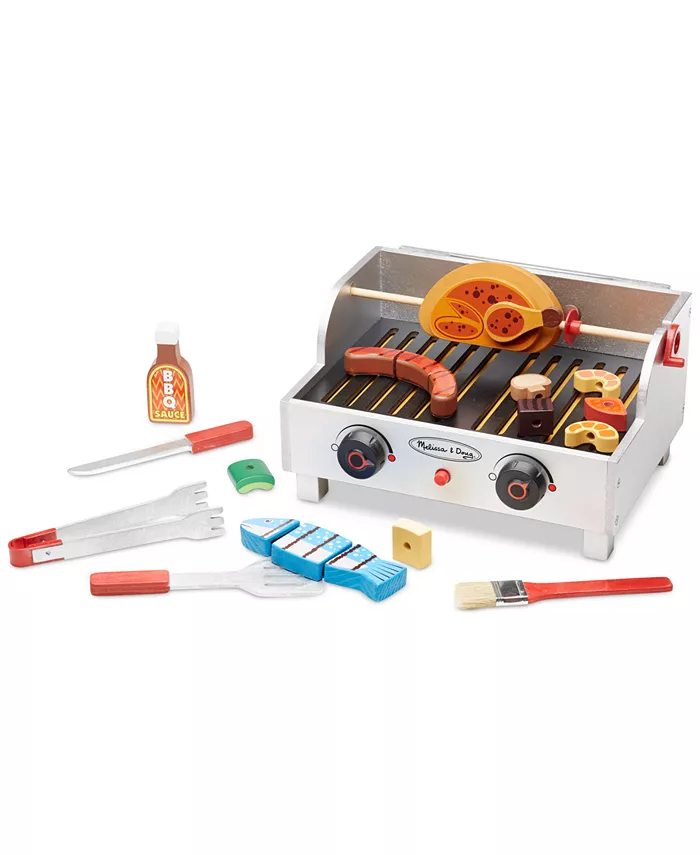 Melissa and Doug Kids' BBQ Grill Play Set - Mycitystee