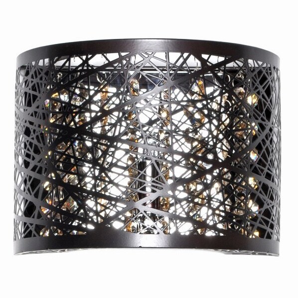 Inca Bronze Metal and Steel 1-light Wall Sconce - Mycitystee