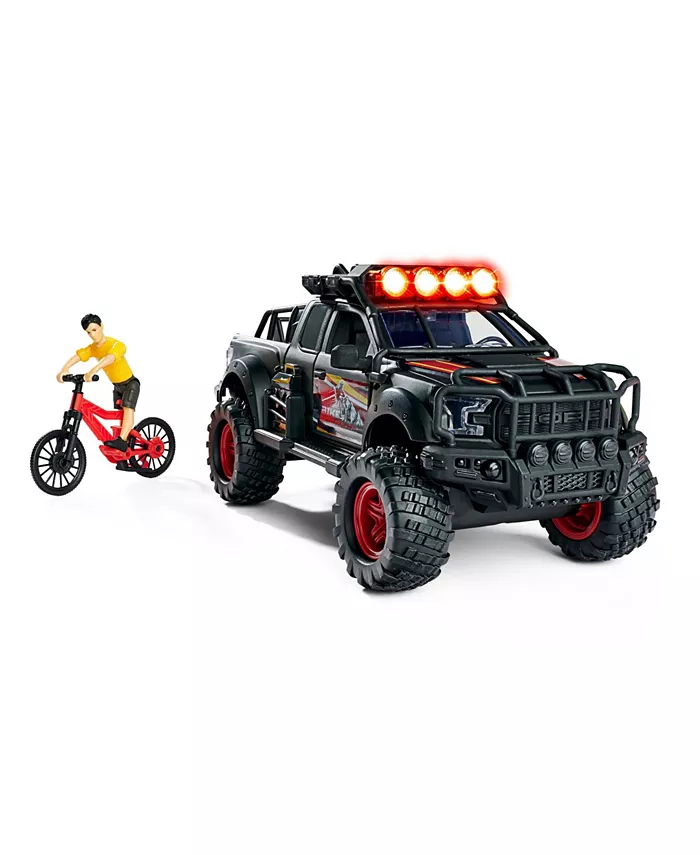 Dickie Toys HK Ltd - Light Sound Ford Racing Playset - Mycitystee