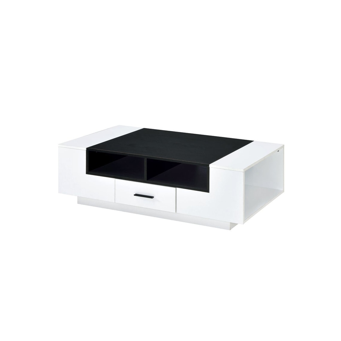 Rectangular Coffee Table with Drawers and Shelf for Living Room - Mycitystee
