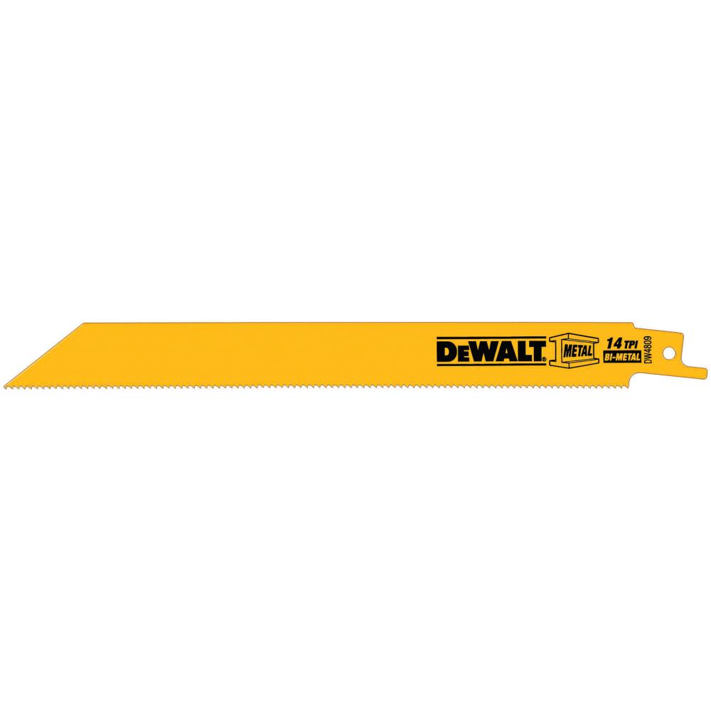 DEWALT 8 In. 14TPI Reciprocating Saw Blade DW4809B from DEWALT - Mycitystee
