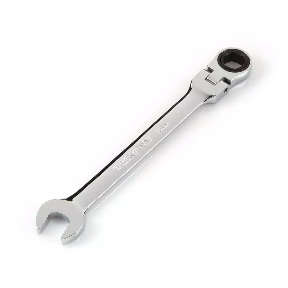 TEKTON 13 mm Flex-Head Ratcheting Combination Wrench and#8211; XDC Depot - Mycitystee