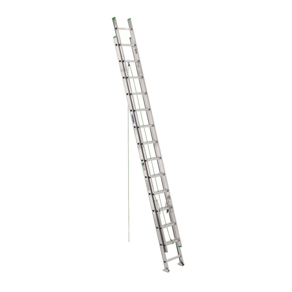 28 Ft. Type II Aluminum Extension Ladder - Mycitystee