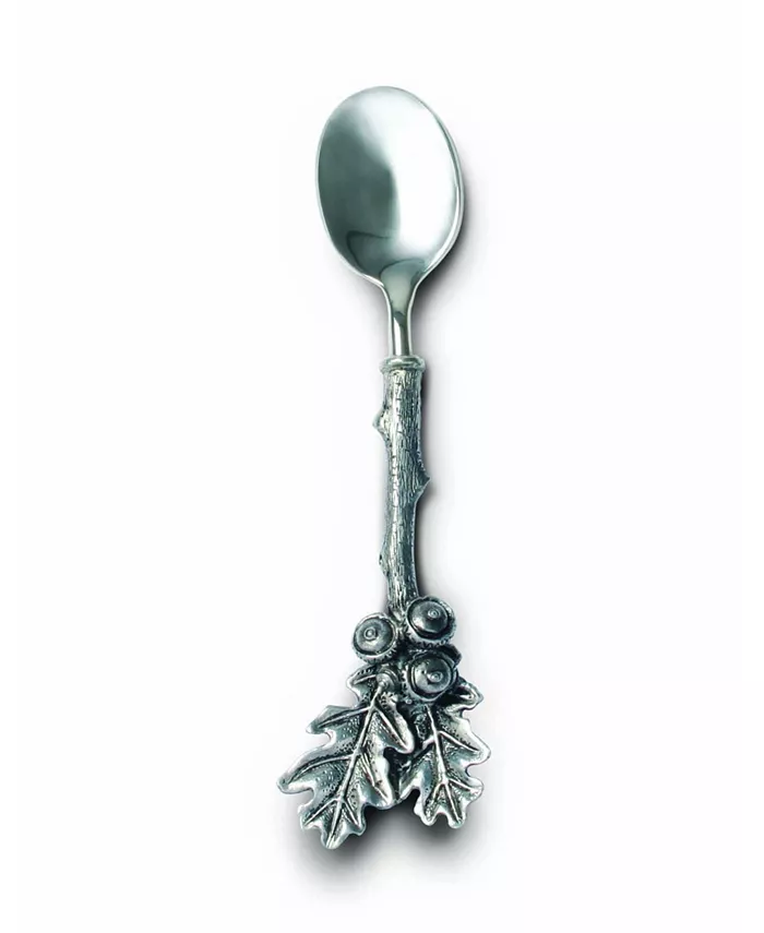 Vagabond House Pewter Acorn and Oak Leaf Jam， Sauce Spoon - Mycitystee