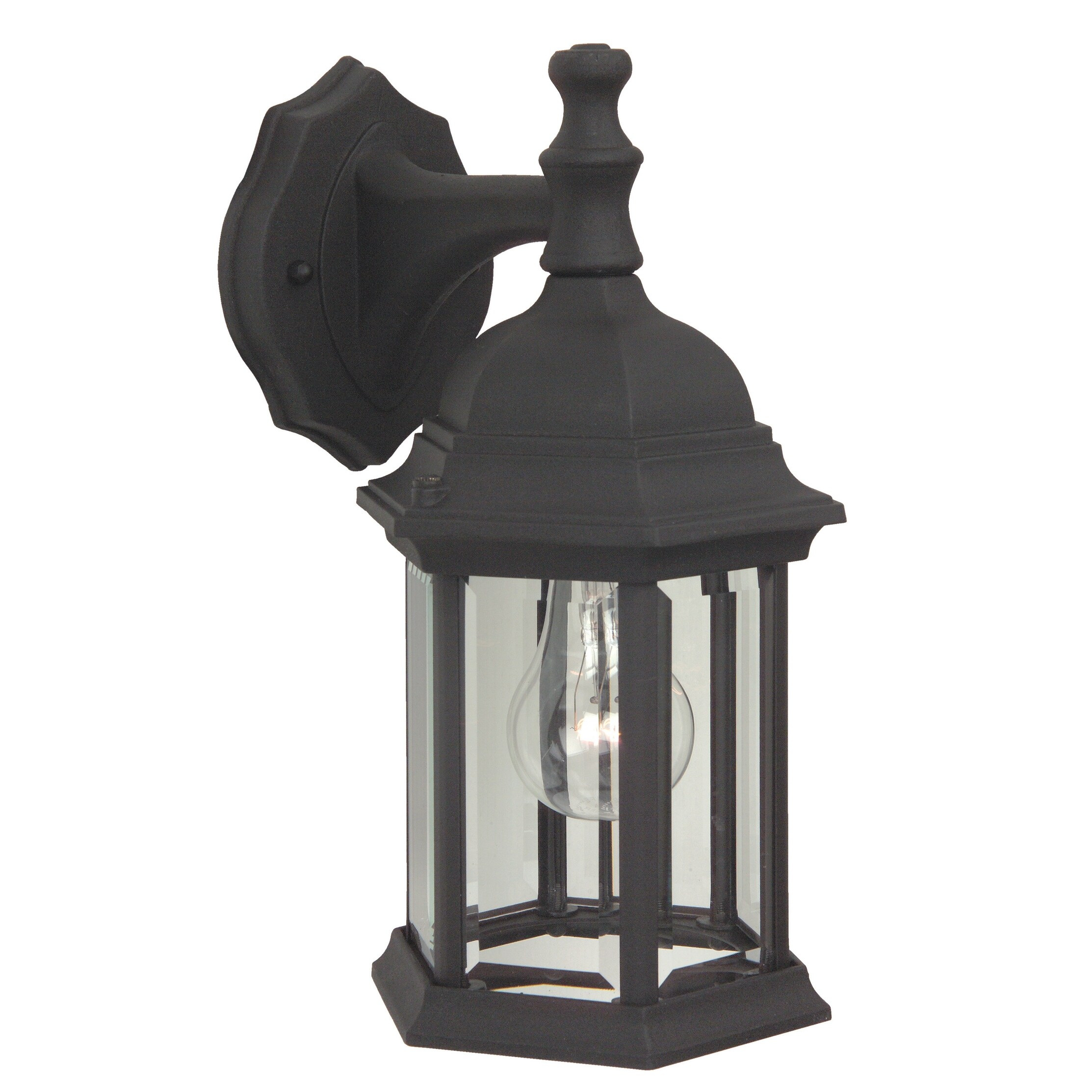 Hex Style Outdoor Wall Mount Sconce Lighting， 1-Light， 100 Watts Shopping - The Best Deals on Outdoor Wall Lanterns | 41767478 - Mycitystee