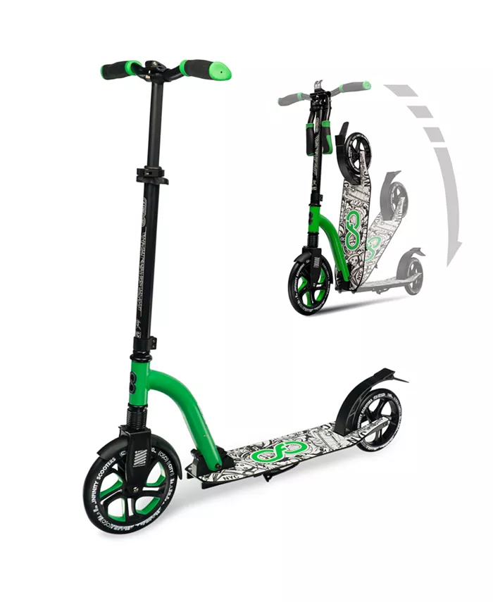 Crazy Skates New York Foldable Kick Scooter - Great Scooters For Teens And Adults - Mycitystee