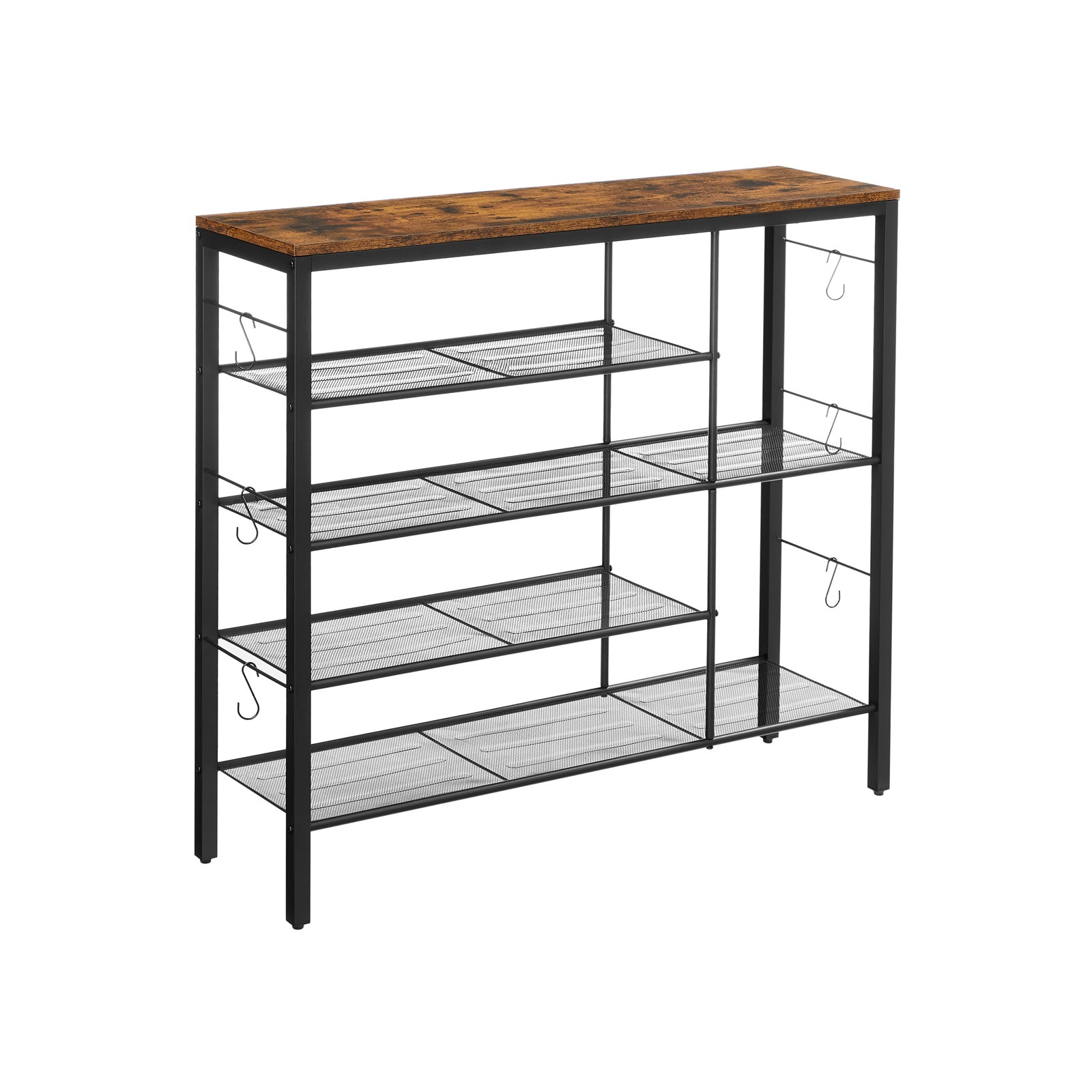 VASAGLE Industrial Shoe Rack Organizer - Mycitystee