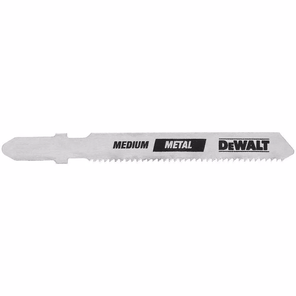 DEWALT 3 in. 36 TPI Sheet Metal Cutting Jig Saw Blade Bi-Metal T-Shank (5-Pack) and#8211; XDC Depot - Mycitystee