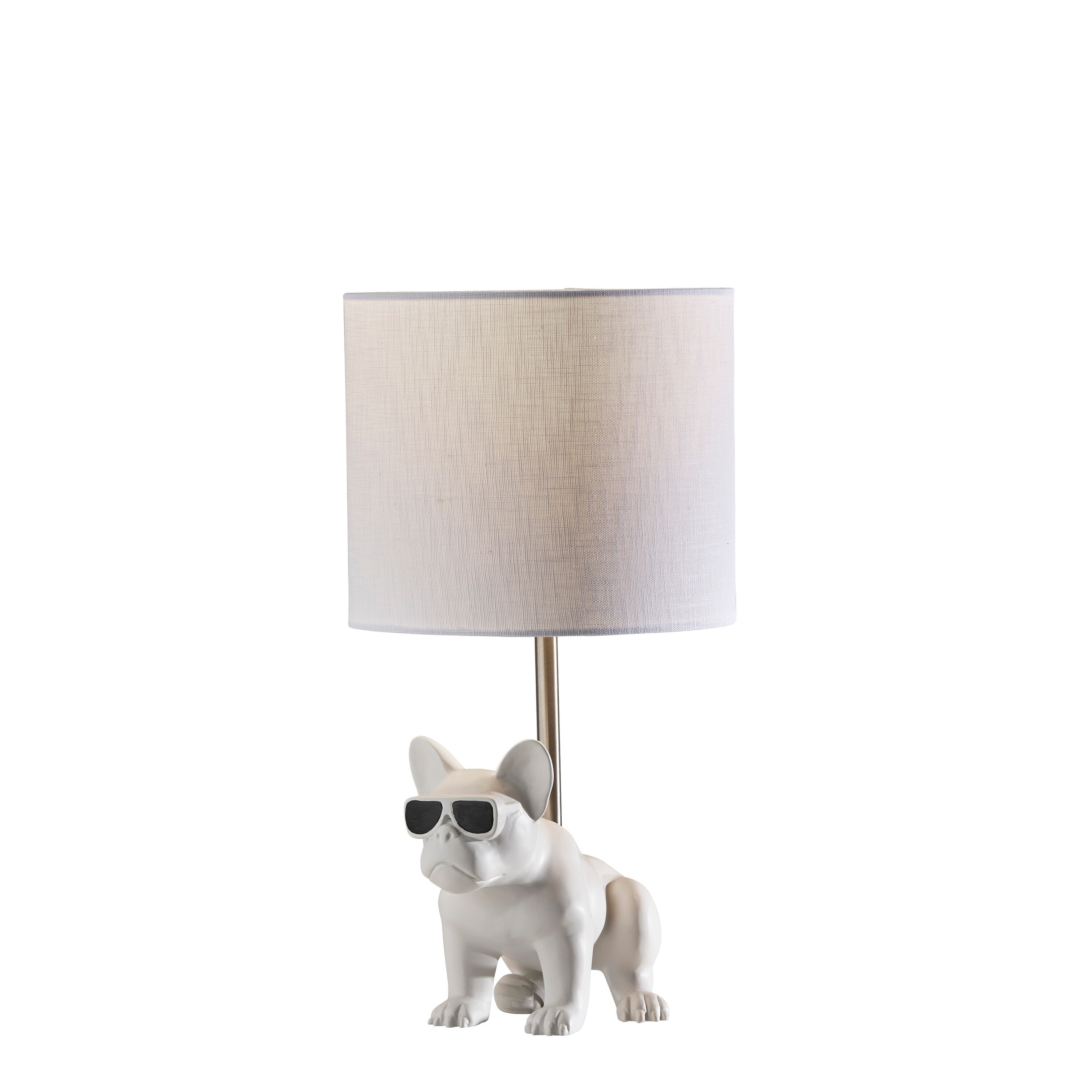 Adesso White Sunny Dog Table Lamp - Mycitystee
