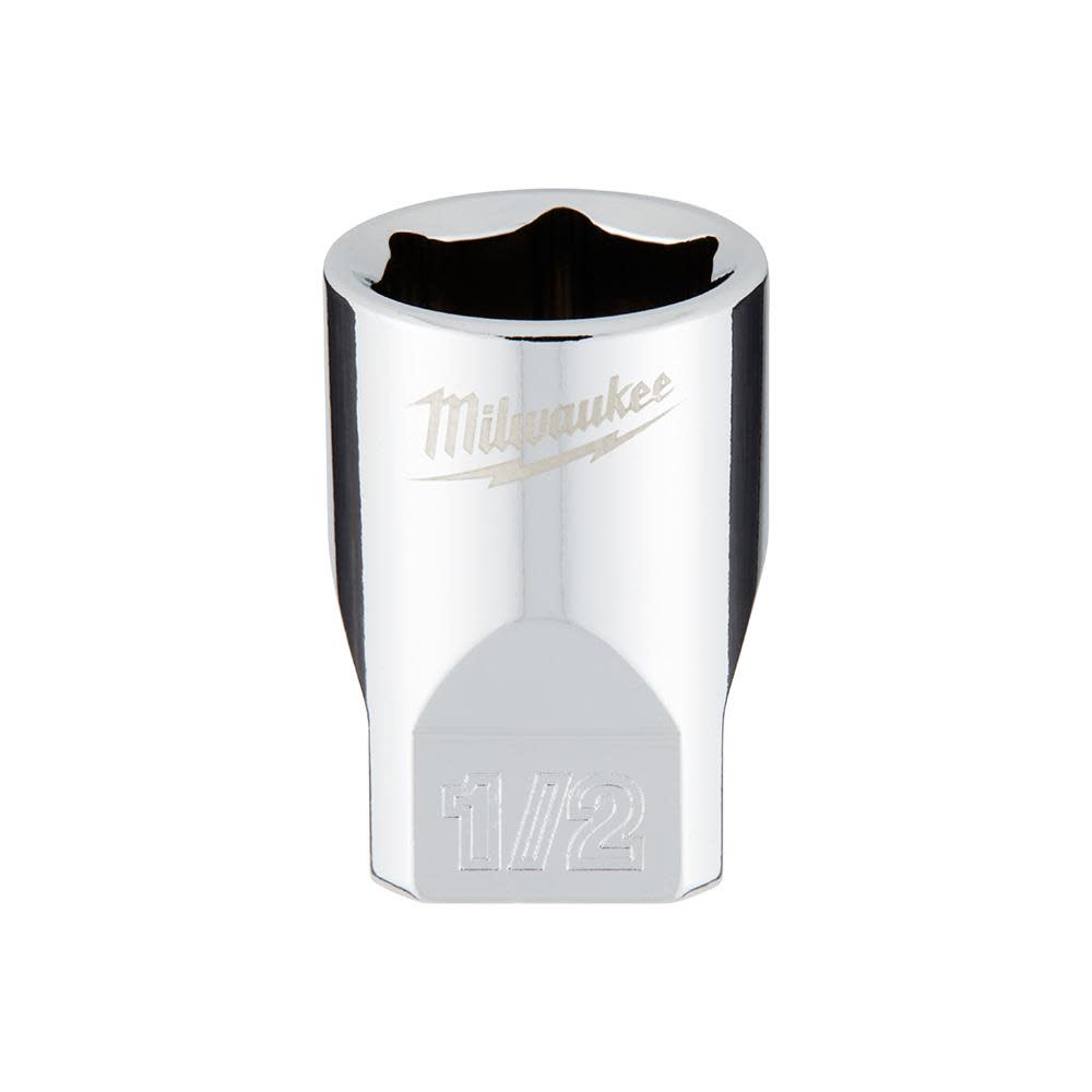 Milwaukee 1/4 in. Drive 1/2 in. SAE 6-Point Socket 45-34-9009 from Milwaukee - Mycitystee