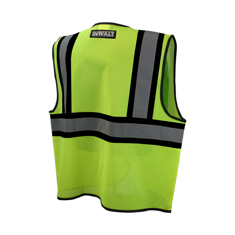 DeWalt Reflective Class 2 Hi-Vis Safety Vest Green XXL - Mycitystee