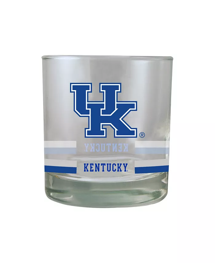 Memory Company Kentucky Wildcats 10-oz. Banded Rocks Glass - Mycitystee