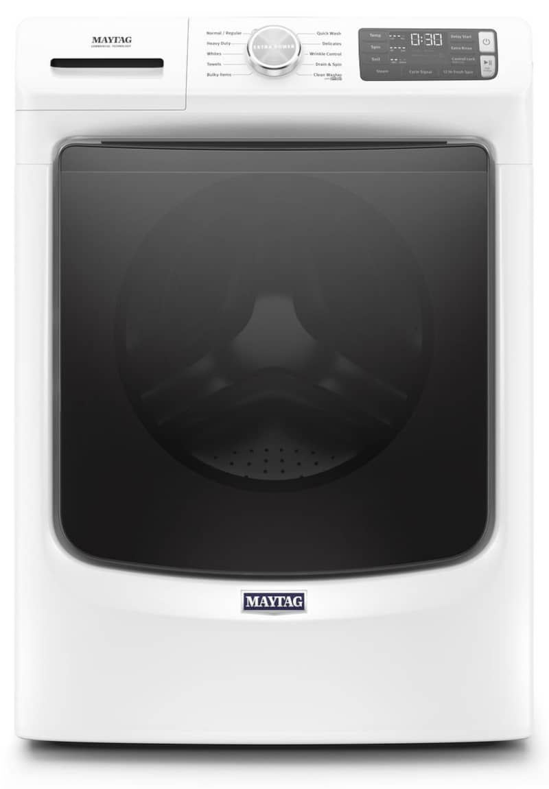 Maytag ADA 4.5 Cu. Ft. White Front Load Washer With Extra Power And 12-Hr Fresh Spin Option - Mycitystee
