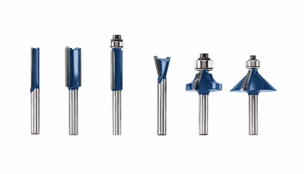 6pc Multi-Purpose Set 1/4 In.-Shank - Mycitystee