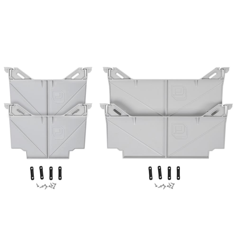 DECKED Locking Tab Drawer Dividers Combo Package, 2 Narrow and 2 Wide - Mycitystee